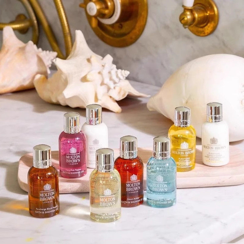 Molton Brown摩顿布朗沐浴露旅行便携套装黑胡椒粉胡椒小样50ml
