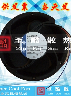 原装EBMPAPST 6318/2TDHHP 172X50.8MM 48VDC 1.38A 66W