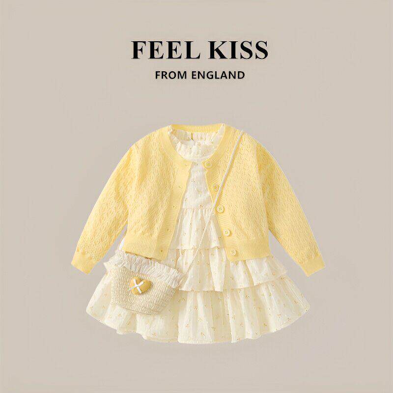 英国Feelkiss女童秋连衣