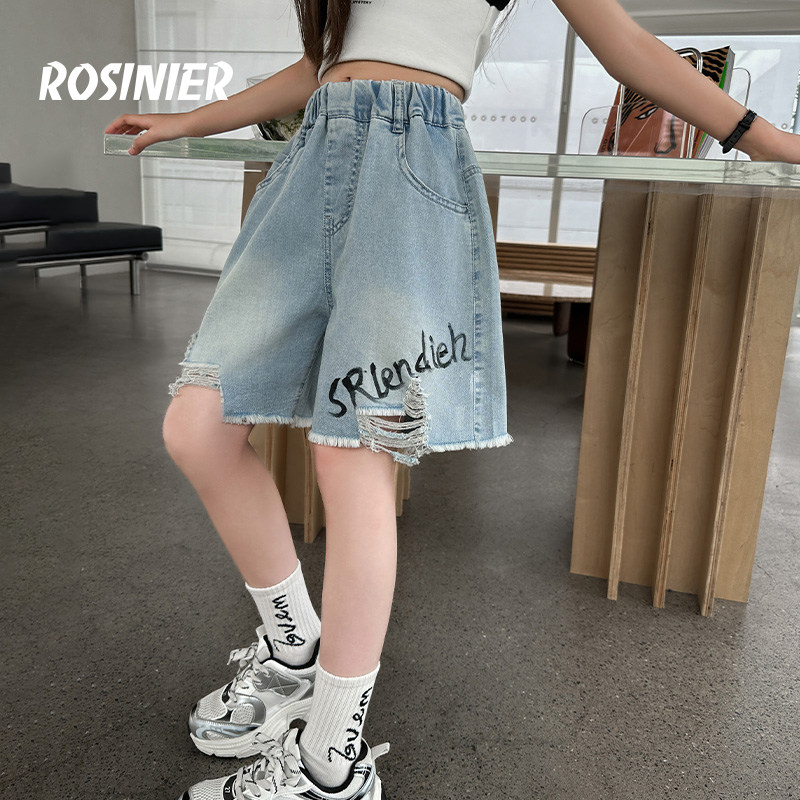 韩国ROSINIER女童五分裤2