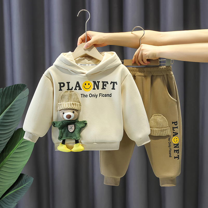 儿童套装秋冬装帅气男童