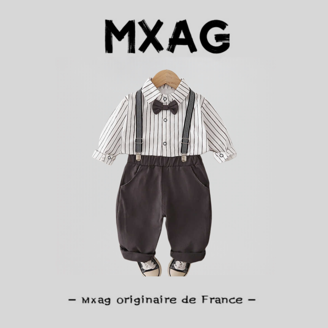 MXAG英伦风男童礼服套装