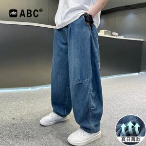 ABC男童夏季牛仔裤2026新