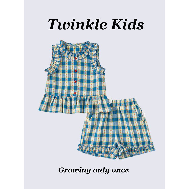 TwinkleKids~夏季女宝短
