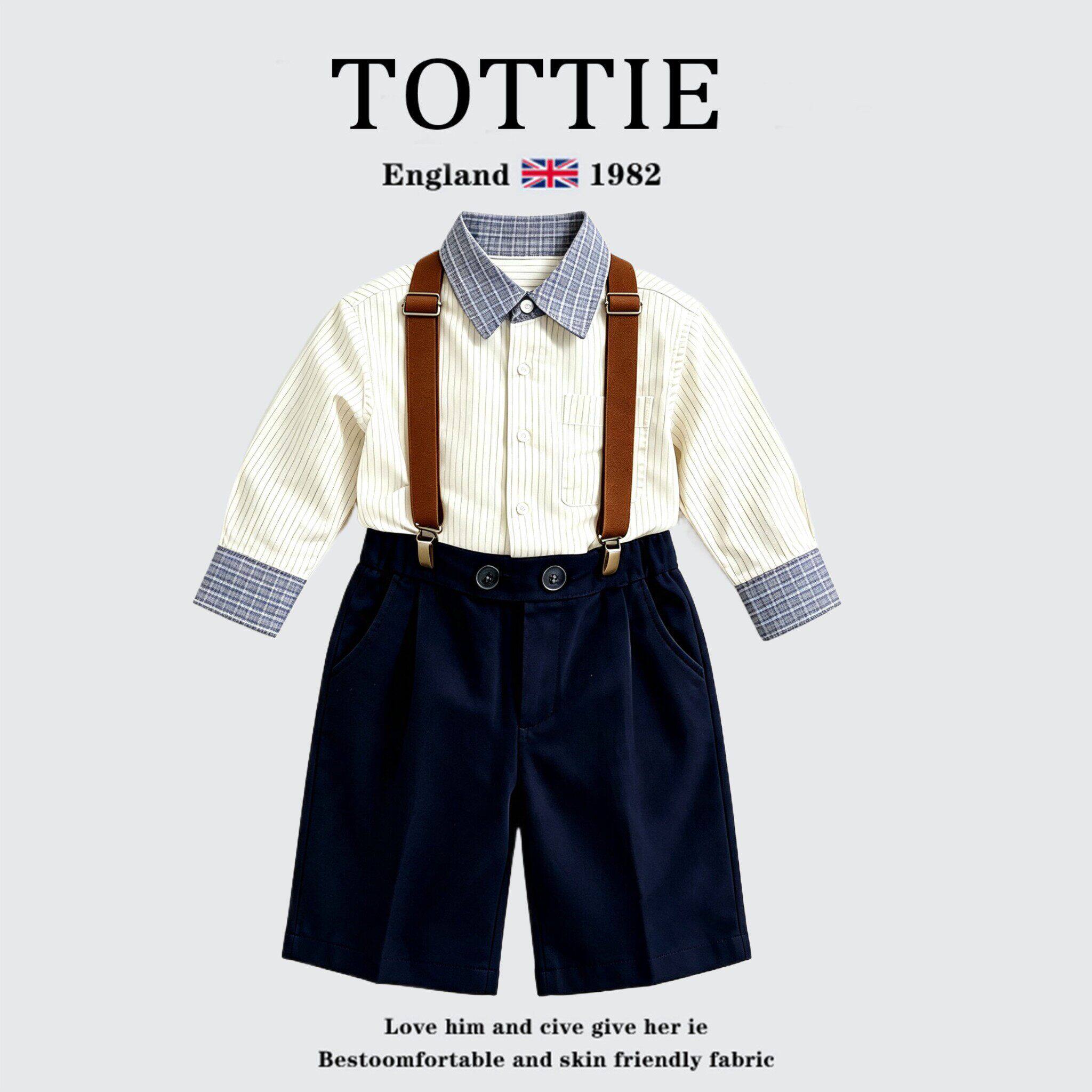英国TOIE男宝宝周岁礼服
