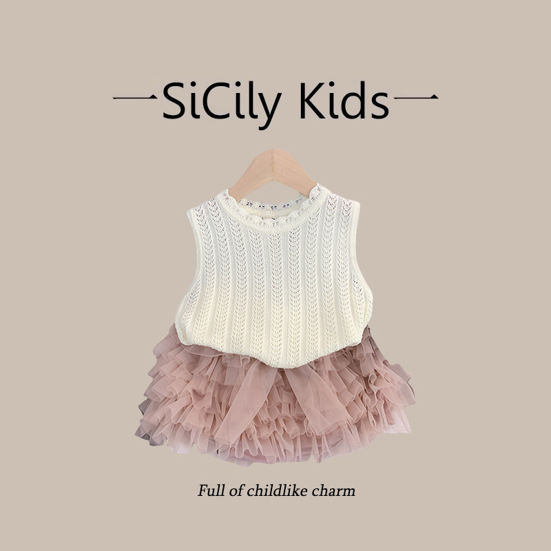 SiCilyKids-女童套装夏