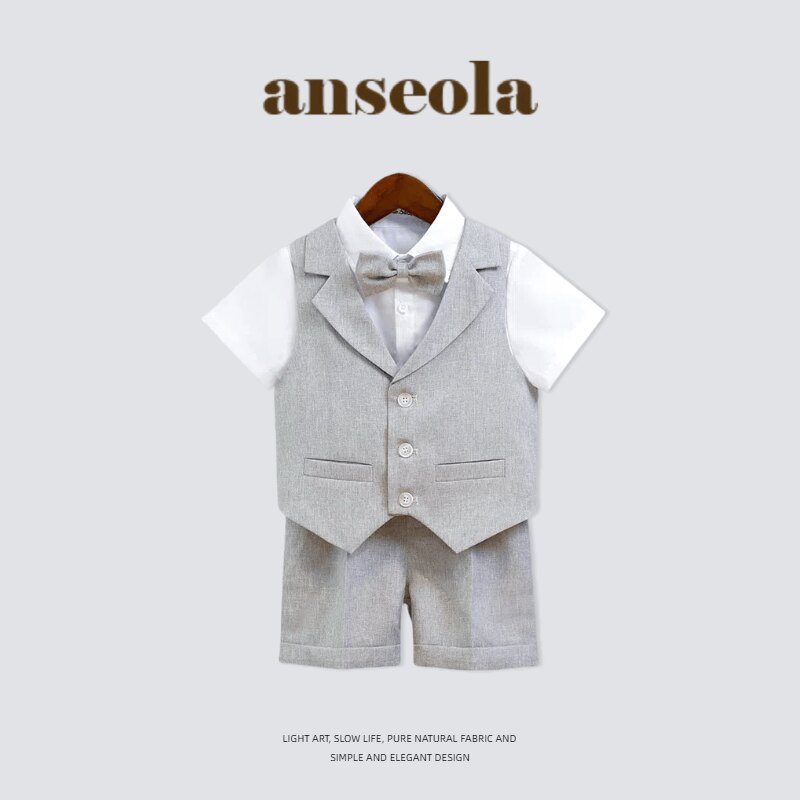 法国Anseola~男童西装背