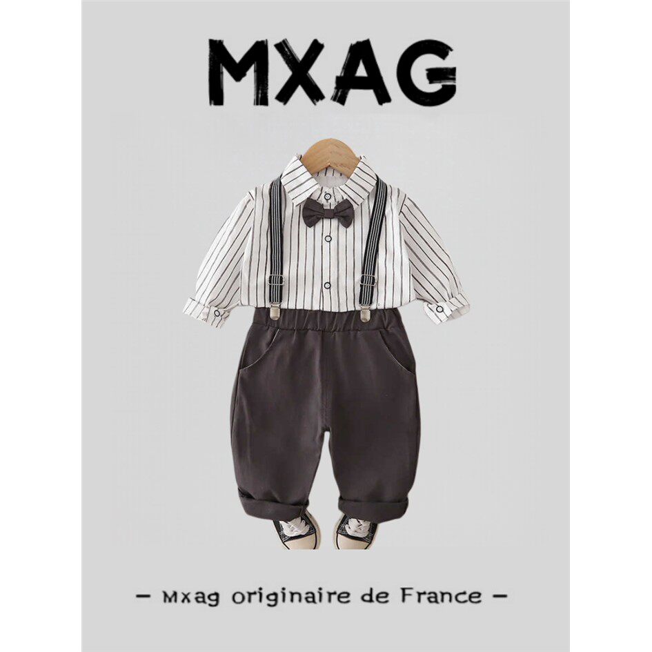 MXAG英伦风男童礼服套装