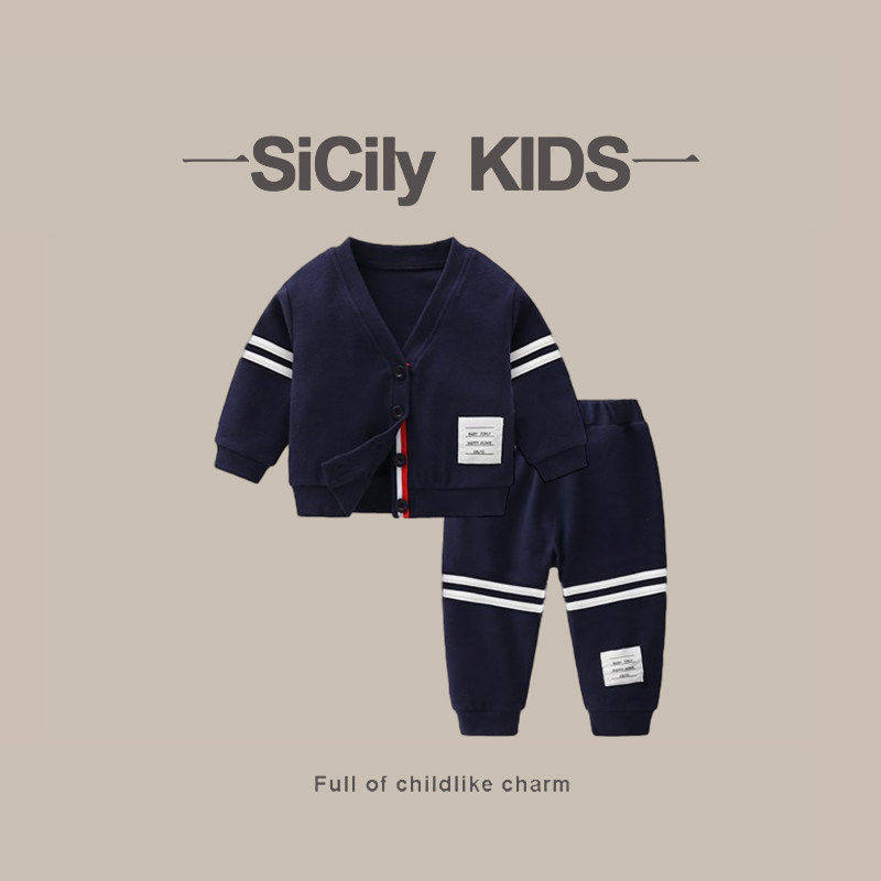 SiCilyKids-男童套装秋