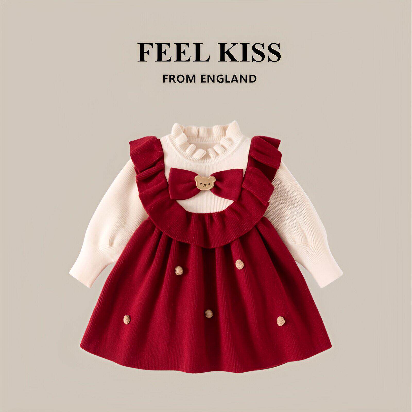 英国Feelkiss女童连衣裙
