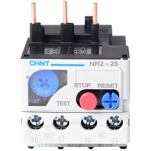 正泰热继电器NR2-25过载保护220v热保护继电器热过载温度过热电机