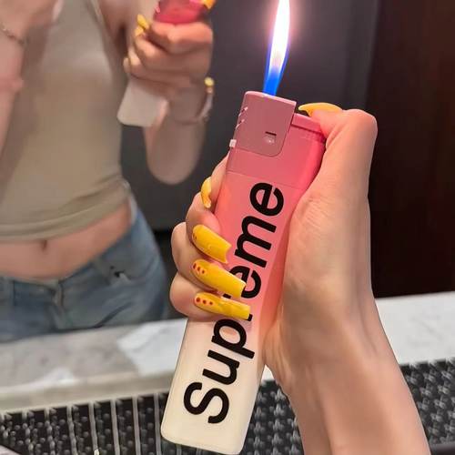 潮牌sup超大巨无霸打火机个性创意防风精致小巧送男女友礼物