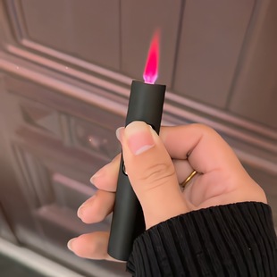 小巧圆形ins闺蜜磨砂打火机网红爆款送女友粉色火焰送礼物正品潮