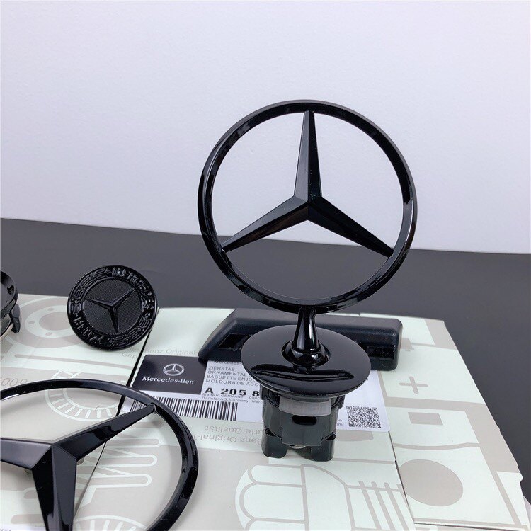 适用奔驰立标机盖标E/C/S级汽车车标
