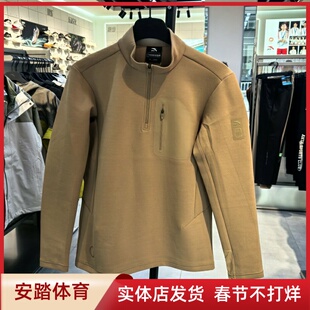 男2025春季新款户外立领时尚百搭针织运动套头卫衣152516403S