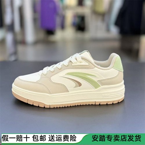 安踏982板鞋休闲鞋女2025秋新款厚底超轻低帮滑板鞋122548066