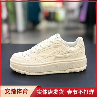 女板鞋2025年夏季女子轻便时尚防滑休闲板鞋小白鞋122538035