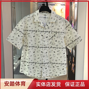 安踏海豹看看男女短袖 透气宽松冰肤T恤172528129 衬衫 2025年夏季