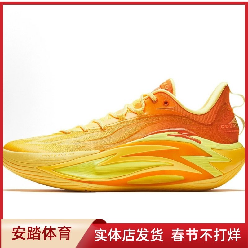 安踏GDZ狂潮7新款男篮球鞋新款透气耐磨防滑低帮运动鞋112531126