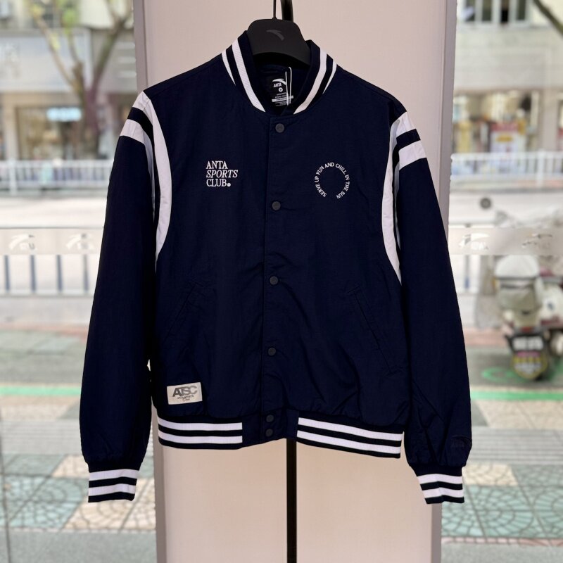 安踏【林孝埈同款】美式棒球服夹克男装运动服外套上衣152538604