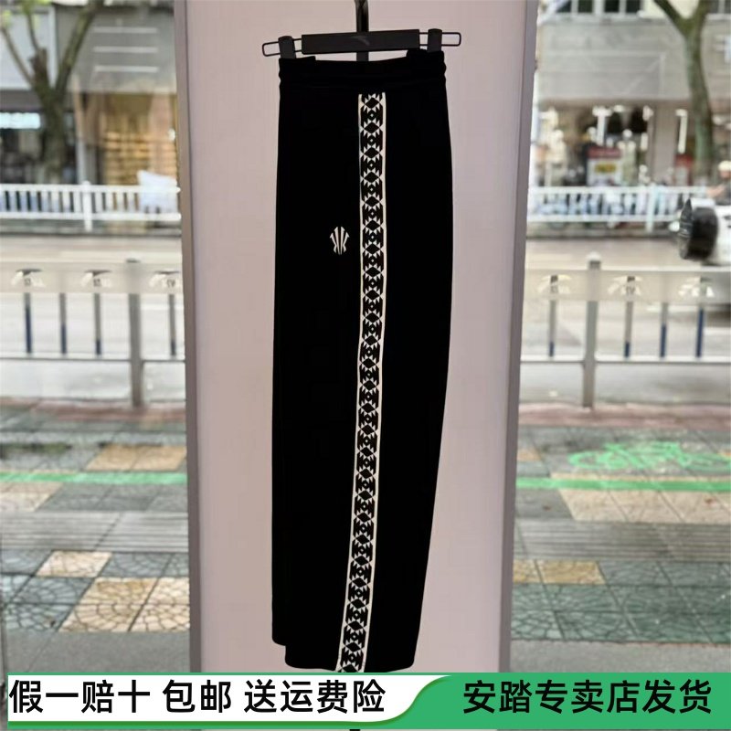 安踏2025冬季凯里·欧文系列丨针织运动长裤休闲阔腿裤172541305