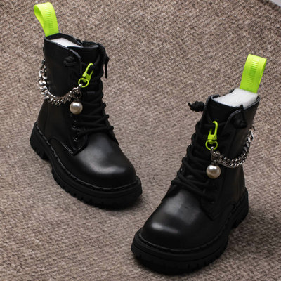 2025秋季新款儿童马丁靴