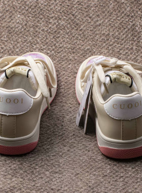 春秋夏儿童单网运动鞋83035系带女童防滑耐磨青少年大童中学生鞋