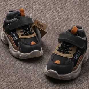 新品 儿童鞋 K33断码 运动鞋 冬款 二棉保暖宝宝儿童加绒棉鞋 老爹 包邮