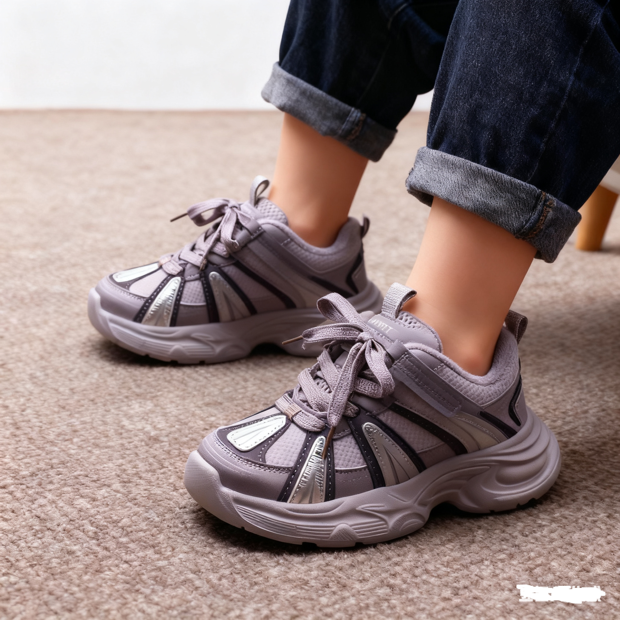 2025新品冬季加绒保暖二棉运动鞋5342男女童鞋轻便学生跑步老爹鞋,童鞋/婴儿鞋/亲子鞋,运动鞋,淘宝优惠券,粉丝福利购,淘宝优惠卷