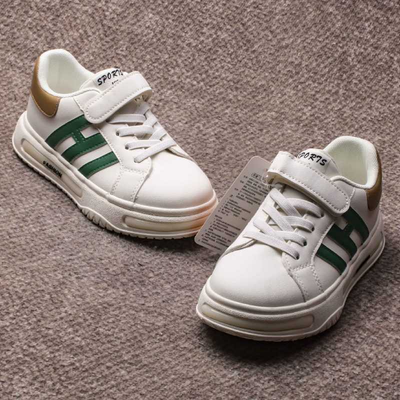 儿童运动鞋魔术贴防滑耐磨板鞋