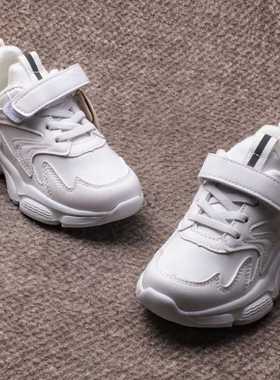 冬季新品儿童加绒保暖二棉运动鞋1237防滑耐磨版型童鞋魔术贴特价