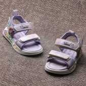 儿童魔术贴凉鞋 女童802防滑沙滩鞋 轻便运动沙滩鞋 夏季 断码 清仓特