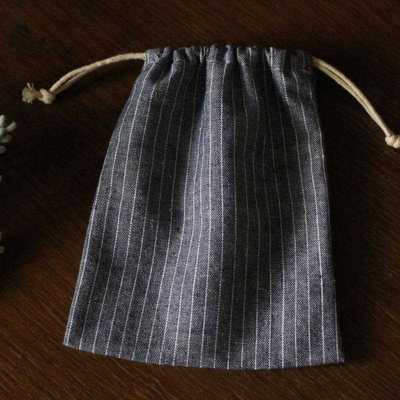 新疆包邮ins小旅行整理袋抽绳包束口袋森系礼品袋棉麻抽绳袋收纳