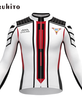 奥特曼胜利队骑行服大古同款长短袖车衣GUTS自行车服装男女速干