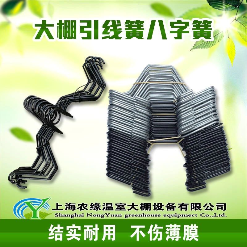 满100个包邮温室大棚配件压膜线八字簧热镀锌防风卡槽挂钩引线簧|msdalam kategori penghantaran bunga/bunga simulasi/tumbuhan berkebun, Gardening Supplies, Peralatan Perkebunan lain - dari Buy2taobao.com untuk memberikan perkhidmatan ejen Taobao profesional membeli