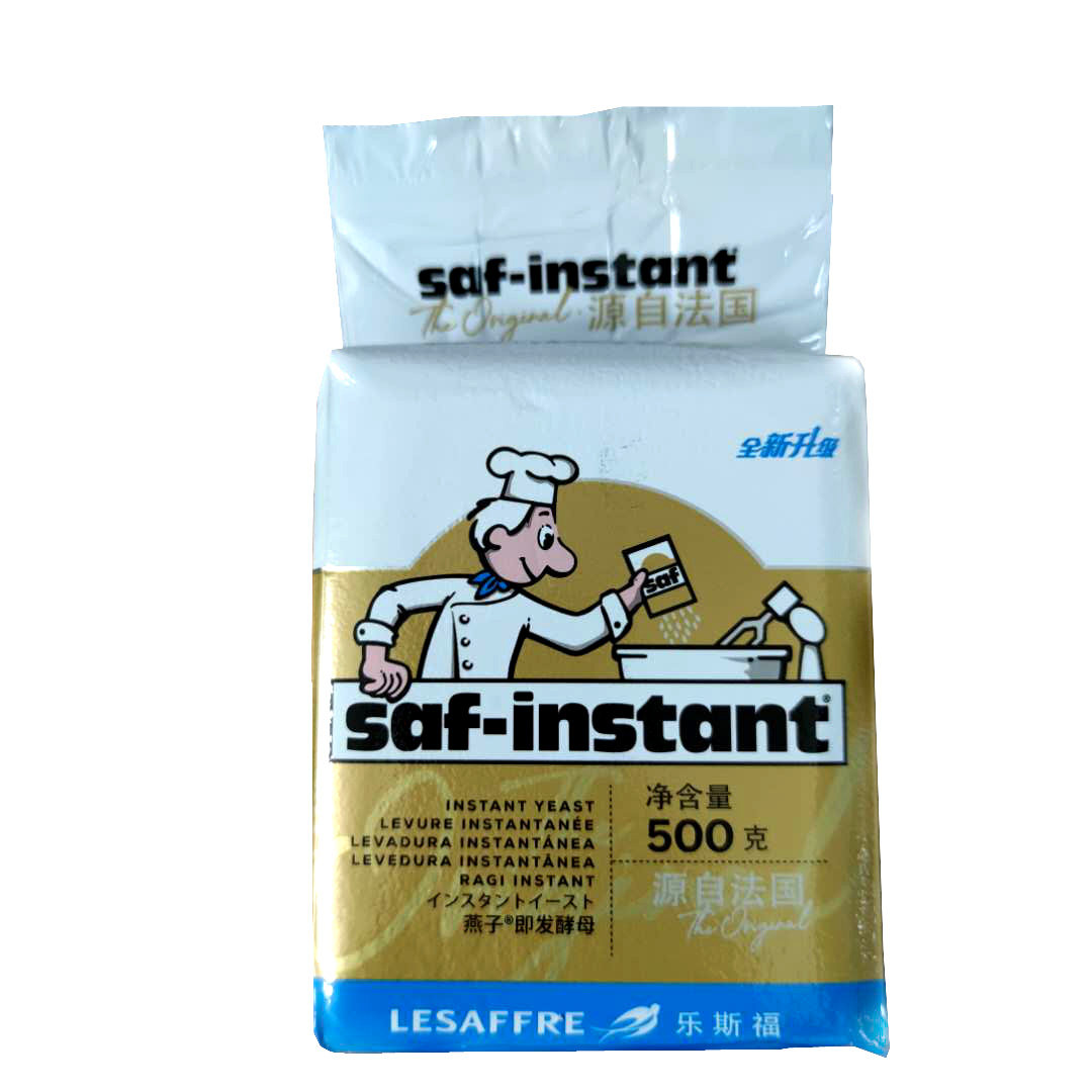 法国乐斯福燕子牌即发干酵母粉耐高糖高活性面包烘焙500g金装包邮