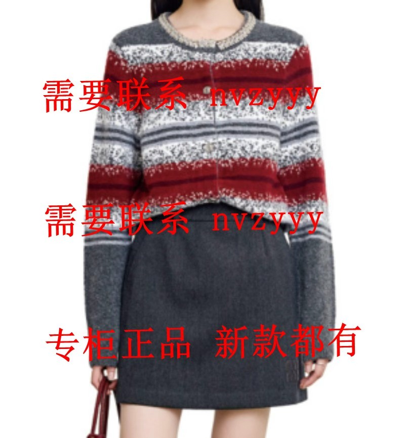 MOZI莫兹2025冬装新款国内专柜正品代购毛衫M7TF245 吊699