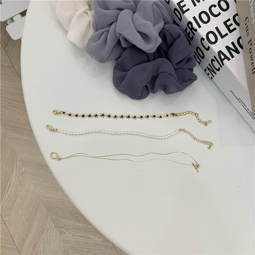 sunup_q韩国ins简约珍珠小花朵