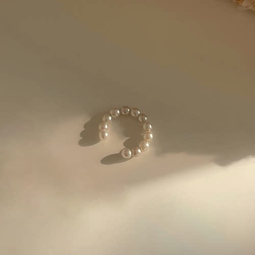 sunup_q现货韩国ins耳骨夹珍珠