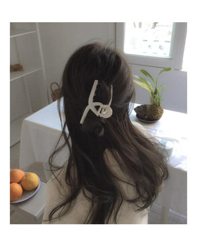 简约纯色抓夹发夹发饰