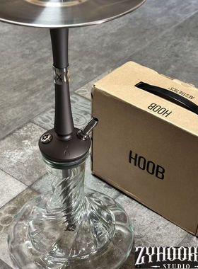 俄罗斯壶HoobGO系列太空灰Silver极简风大号单管铝合金壶排气型