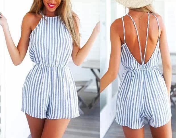 Bodysuit Jumpsuit romper Womens Ladies Mini Playsuit Ladies|msdalam kategori Butik wanita / wanita, seluar, seluar santai - dari Buy2taobao.com untuk memberikan perkhidmatan ejen Taobao profesional membeli