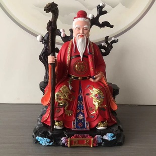 新款树脂月老神像月下老人像体家用供奉寺庙求姻缘牵红线神像摆件
