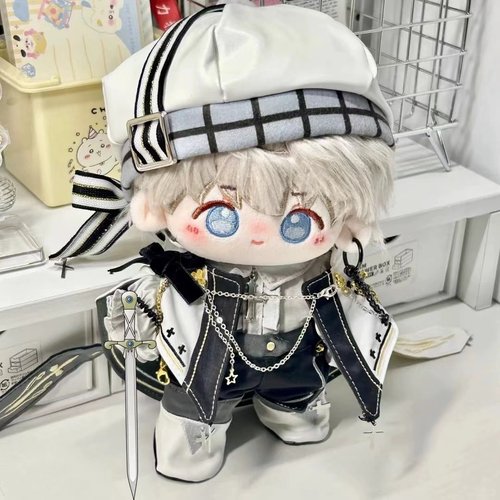 恋与深空祁煜沈星回黎深棉花娃娃20cm娃衣有骨架玩偶现货公仔