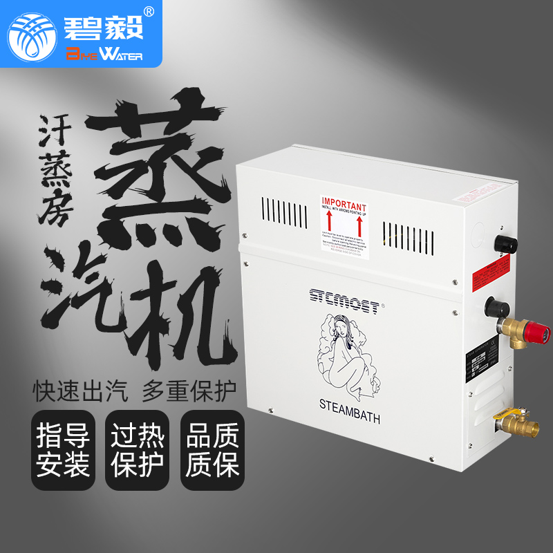 碧毅桑拿湿蒸机桑拿炉蒸汽桑拿房汗蒸炉湿蒸机浴家用商用STCMOET