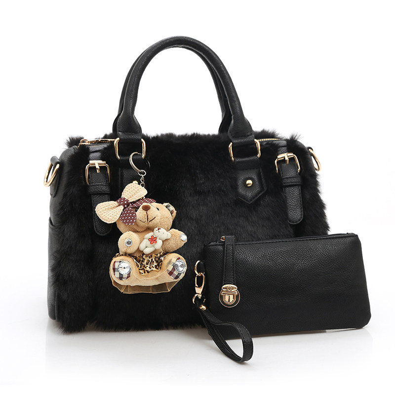 秋冬毛毛包包女2019新款兔毛皮草包大容量手提女包韩版百搭斜挎包|msdalam kategori Beg kulit/wanita/beg lelaki, beg Ms. - dari Buy2taobao.com untuk memberikan perkhidmatan ejen Taobao profesional membeli