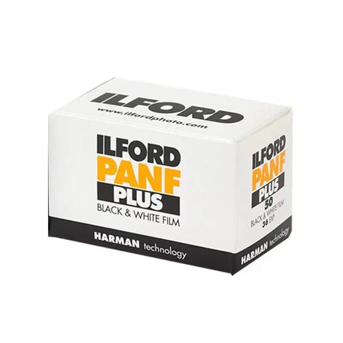 伊尔福PAMF PLUS50 135黑白胶卷36张 英国老牌ilford