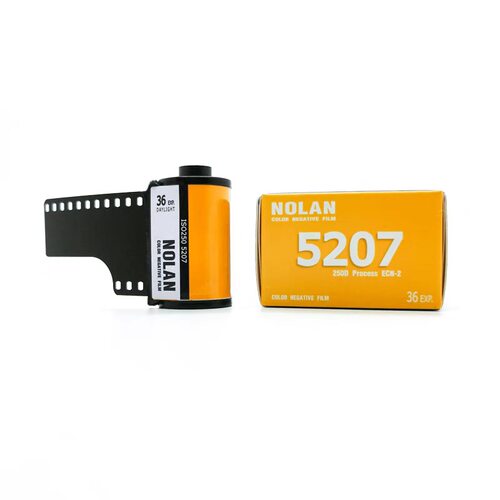 诺兰NOLAN 5207 250D 135彩色胶卷电影卷  负片ECN2冲洗