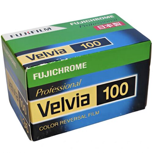 日本原装富士VELVIA135彩色胶卷反转片 RVP 100正片