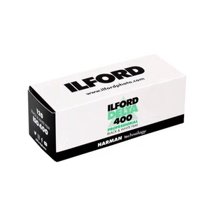 伊尔福ilford delta400 120黑白胶卷负片 英国原装